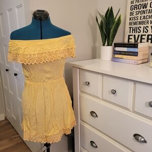 H&M Divided Yellow Sundress